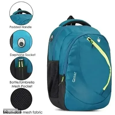 Grear Laptop Backpack, Water Resistant College Computer Bag For School, Fits 15.6 Inch Notebook 31 Ltrs