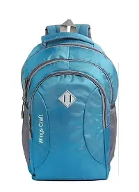 Stylish Blue Solid Backpacks For Men-thumb2