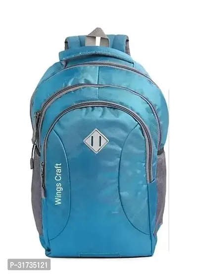 Stylish Blue Solid Backpacks For Men-thumb3