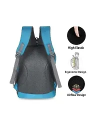 Stylish Blue Solid Backpacks For Men-thumb1