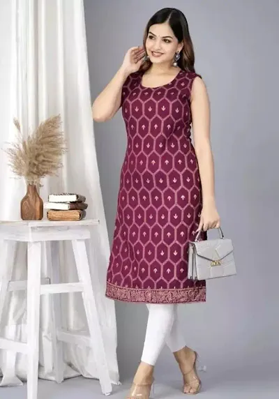 Classic Rayon Kurti for Women's