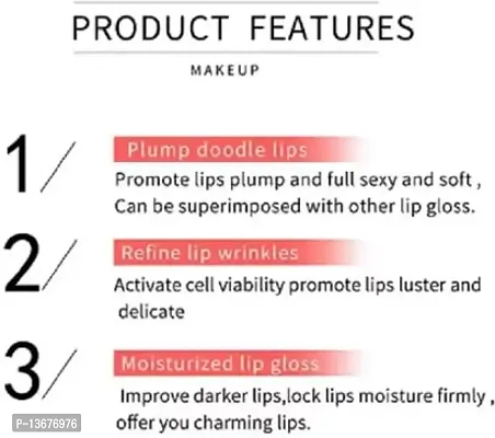 Wiffy Women Makeup Jelly Lip Balm Magic Color Changing Lipstick??(PINK, 3.6 g)-thumb2