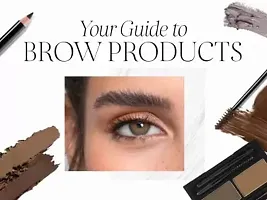 Wiffy ?3 In 1 Black and Brown Eyebrow Powder Palette 10 g??(MULTICOLOR)PACK OF 1-thumb1