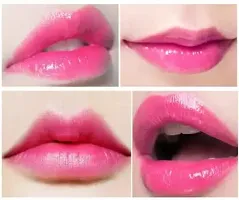 ?Crystal transparent color change to pink jelly moisturizing gel lipstick-thumb1