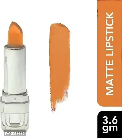 Wiffy ?Crystal Jelly Long-Lasting Magic instantly polished look Lipstick / lip LIPSTICK??(ORANGE, 6.6 g)-thumb2