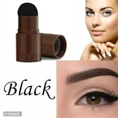 Easy Way For Hair And Eye Makeup By Hairline And Eyebrow Powder Stamp