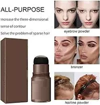 The Instant 2 In 1 Eyebrow And Hairline Stamp Powder-thumb2