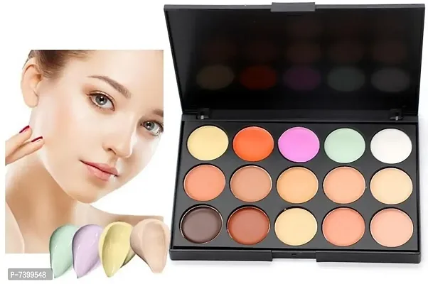 Studio Ultra Base 15 Colours Contour Face Cream Makeup Concealer Palette