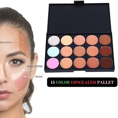 15 Colors Contour Face Cream Makeup Concealer Palette