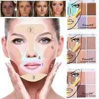 The Medium To Dark Shade 15 Colour Whitening Concealer Make Up Palette Concealer-thumb4