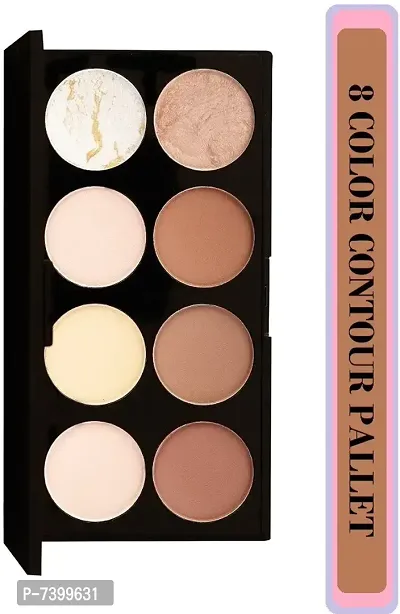 3In1 Highlighter And Contour 8 Shades Concealer Palette Concealer-thumb0