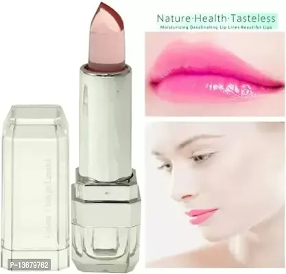 Wiffy Pigmented Mineral Oil Clear Lip Jelly Flower Lipstick??(PINK, 3.6 g)-thumb3