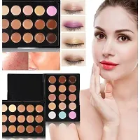 Wiffy Beauty 15 Colors Contour Face Cream Makeup Concealer Palette-thumb3