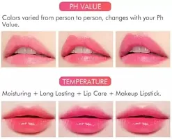 WIFFY Crystal transparent color change jelly moisturizing lipstick??(PINK, 3.6 g)-thumb2