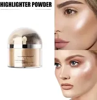 WIFFY?THE GOLD HIGHLIGHTER WHITENING SHIMMER LOOSE POWDER Highlighter??(GOLD)-thumb3