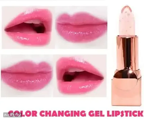 Wiffy WATERPROOF LONG LASTING LIPSTICK WMEN MAKEUP COLOR CHANGING JELLY GEL LIPSTICK-thumb0