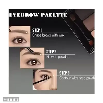 Wiffy ?PERFACT PRODUCT MULTICOLOR 3 IN 1 EYEBROW PALETTE?