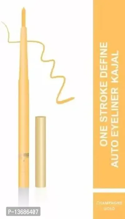 Wiffy NEW BEST CRAYON GOLD COLOR SHIMMERY KAJAL PENCIL-thumb0