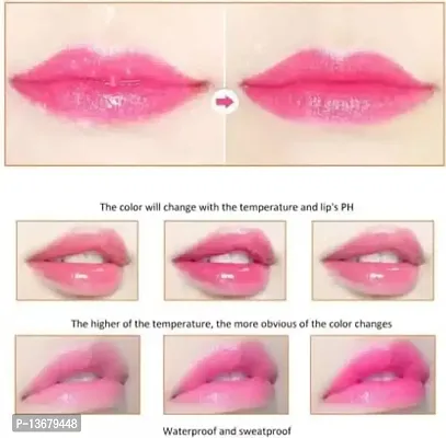 Wiffy MAGIC COLOR CHANGING LIP JELLY PIGMENTED LIPSTICK PACK OF 2??(PINK, 7.2 g)-thumb4