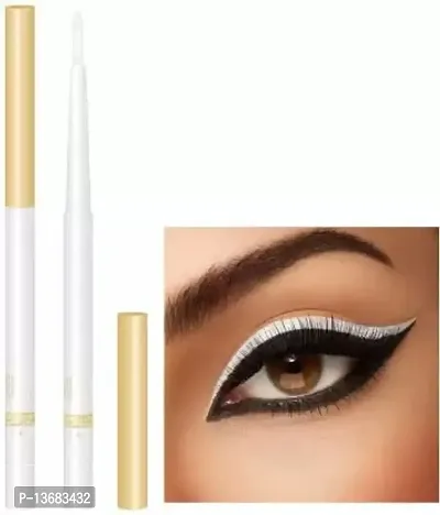 Wiffy PROFESSIONAL LONG LASTING SNOW WHITE PENCIL KAJAL 0.3??(white, 0.3 g)