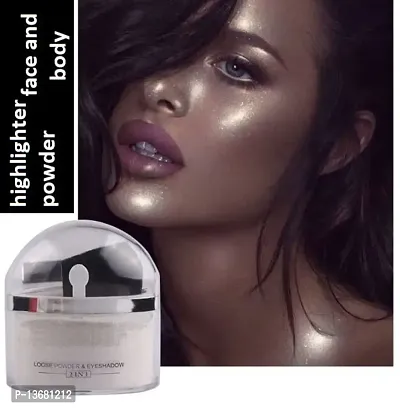 Wiffy ?HD finish water proof white loose powder highlighter Highlighter??(silver)