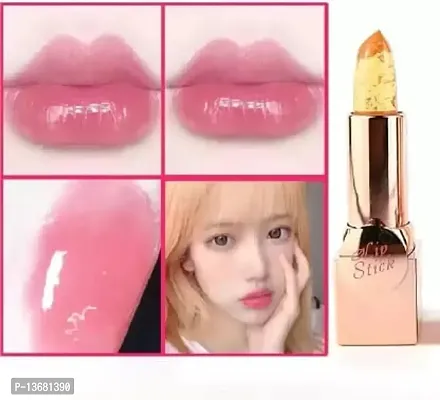 Wiffy Color Changing with Temperature Mood Lipstick Moisturizer Jelly Baby Tomato Red??(PINK, RED, 6.12 g)-thumb2