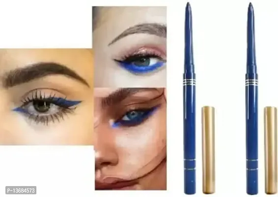 WIFFY NEW 2 BEST BLUE KAJAL BEST FOR EYE MAKEUP WATERPROOF FORMULA