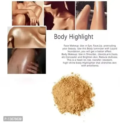 WIFFY?Best Shimmer Finish Gold Highlighter 15 G Highlighter??(Gold)-thumb2