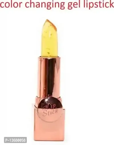 Wiffy Waterproof Long Lasting Makeup Colour Changing Jelly Lipstick??(YELLOW, 3.6 g)-thumb0