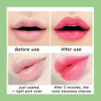 ?Crystal transparent color change to pink jelly moisturizing lipstick?-thumb1