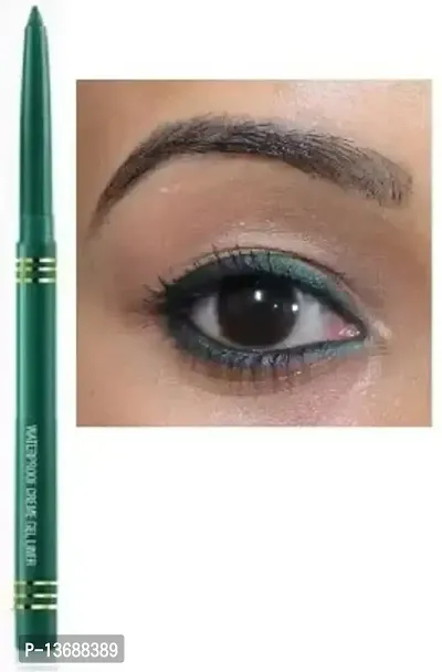 Wiffy Green Matte Kohl Liner Kajal Waterproof, Smudge Proof