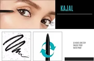 WIFFY Black Kajal, Eye Makeup Kajal, Long Lasting-thumb3