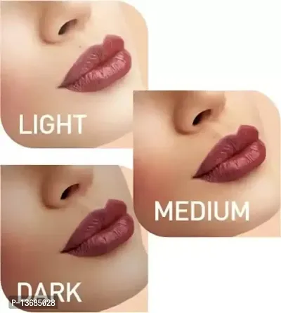 Lip Tint Waterproof Matte Filling Lip Mud MAROON??-thumb2