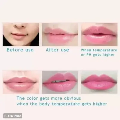 Wiffy ?JELLY COLOR CHANGE LIPSTICK GEL LIPSTICK TEMPERATURE COLOR CHANGING LIPSTICK??(RED, 3.6 g)-thumb3