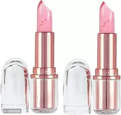 Wiffy Temperature Jelly Flower Natural Ultra Magic Change Lipstick??(PINK, 72 g)