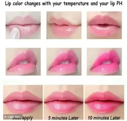 Wiffy ?Best Color Changing with Temperature Mood Lipstick Moisturizer Jelly Flower Baby??(baby pink, 3.6 g)-thumb2