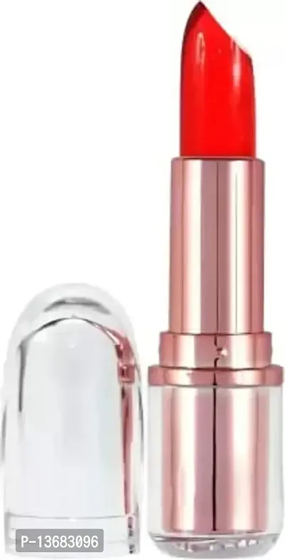 WIFFY Natural Ultra Magic Change Temperature Mood Lipstick Moisturizer Jelly Flower Lipstick??(RED, 3.8 g)