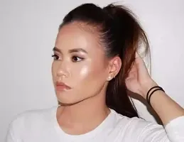 Wiffy ?Highlighter Powder Body Glitter Face Pearly Highlights Shimmer Highlighter??(GOLDEN)-thumb1