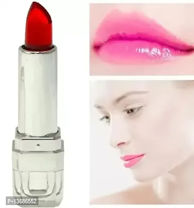 ?Crystal transparent color change to pink jelly moisturizing lipstick?-thumb0