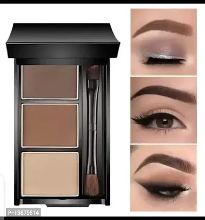 Wiffy eyebrow powder cake eyebrow cream palette eyebrow make up palette-thumb3