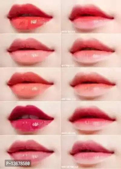 Wiffy Temperature Mood Lipstick Moisturizer Jelly Flower Lipstick??(RED, 3.6 g)-thumb3