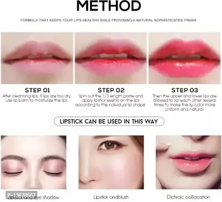 Wiffy ?Best Color Changing with Temperature Mood Lipstick Moisturizer Jelly Flower Baby??(baby pink, 3.6 g)-thumb3