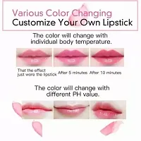 New Color Changing Flower Jelly Lipstick Waterproof Transparent Lips-thumb1