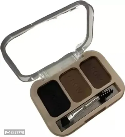 Wiffy BROWS PALETTE 3 COLOR BROW SHADING WITH SPOOLY BRUSH 5 g