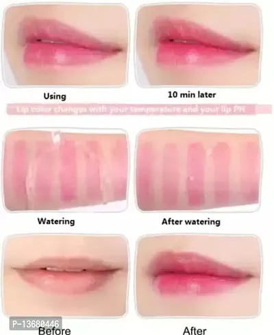 Wiffy ?Color Changing with Lipstick Moisturizer Jelly Flower Baby??(baby pink, 3.6 g)-thumb2