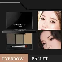 Wiffy NEW 3 COLOR EYEBROW POWDER MAKEUP-thumb2