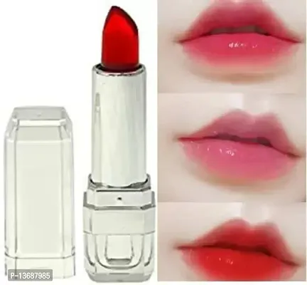 New Color Changing Flower Jelly Lipstick Waterproof Transparent Lips