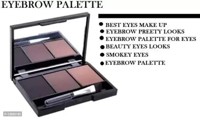 Wiffy ?PROFESSIONAL MAKE UP 3 IN 1 EYEBROW PALETTE FOR BEAUTY WOMEN MAKE UP