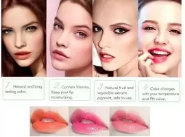 Wiffy MAGIC COLOR CHANGING LIP JELLY WATER PROOF LIPSTICK PACK OF 3??(RED, 10.8 g)-thumb1