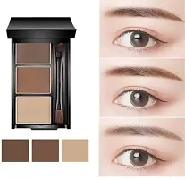 Wiffy ?Eyebrow Powder with brush Palette Eyebrow Waterproof?-thumb1